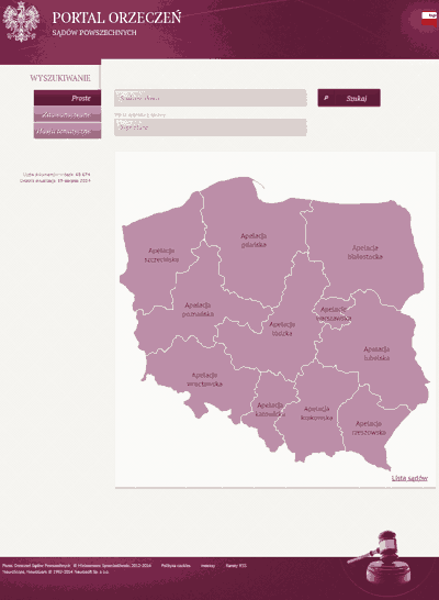 Portal Orzeczeń Sądów Powszechnych